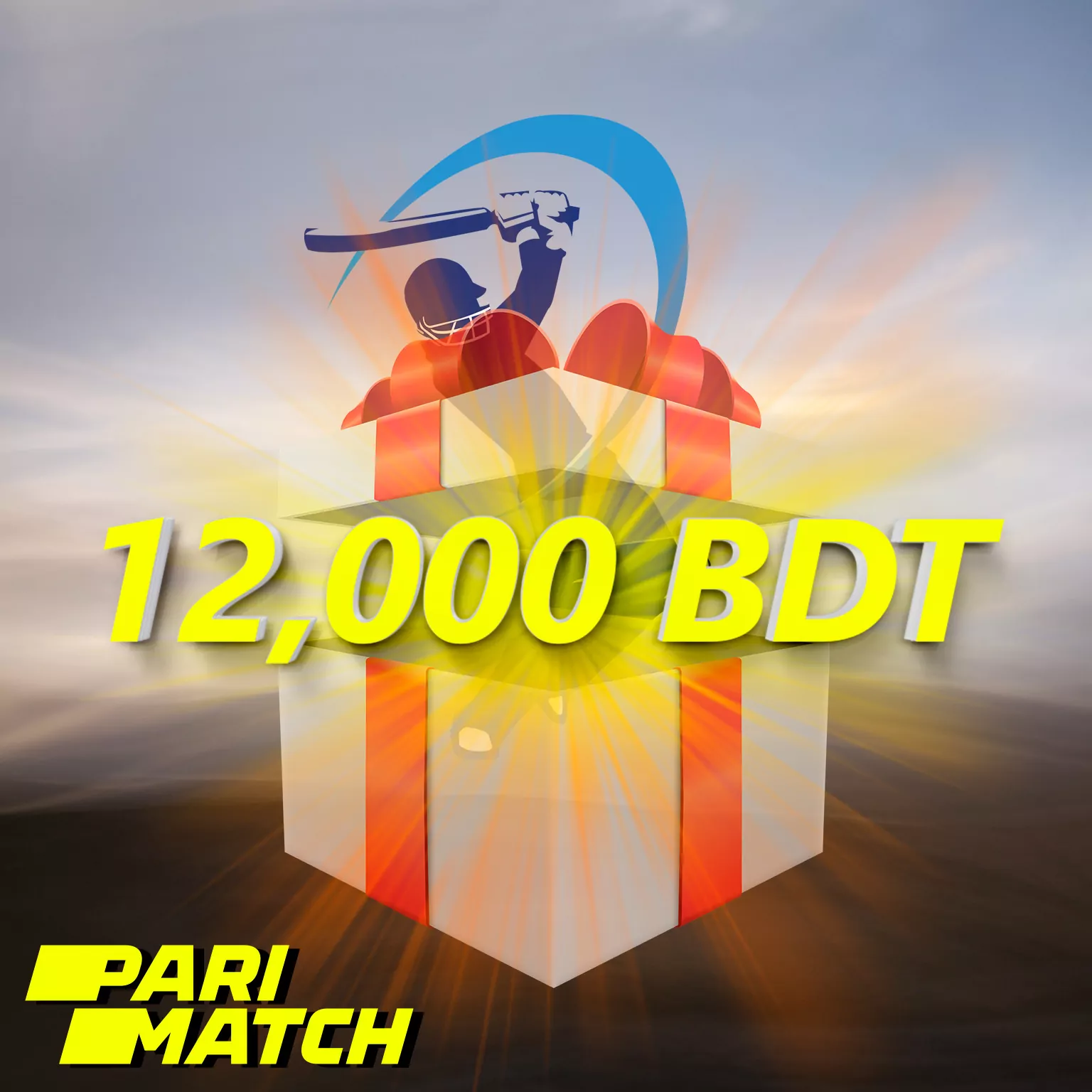 150% welcome bonus up to 12,000 BDT for betting on IPL events in Parimatch.