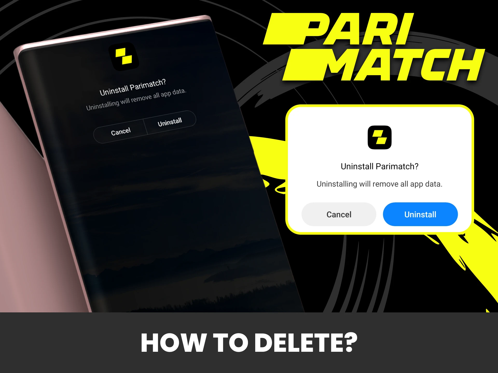Find out how to uninstall the Parimatch app correctly.