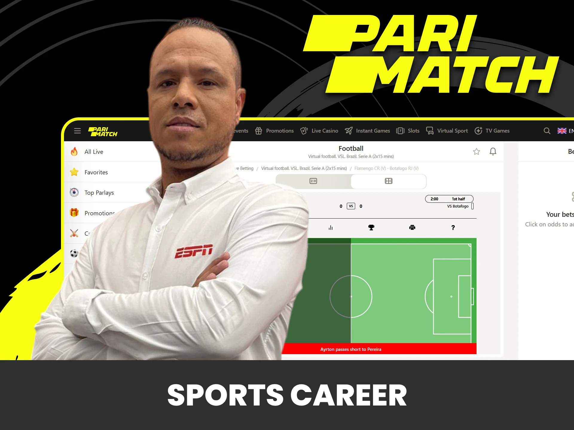 You can hear the sporting career of Luis Fabiano.